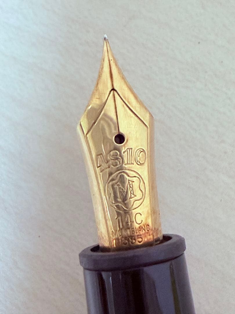 モンブラン 万年筆 No.146 4810 14C 585 EF