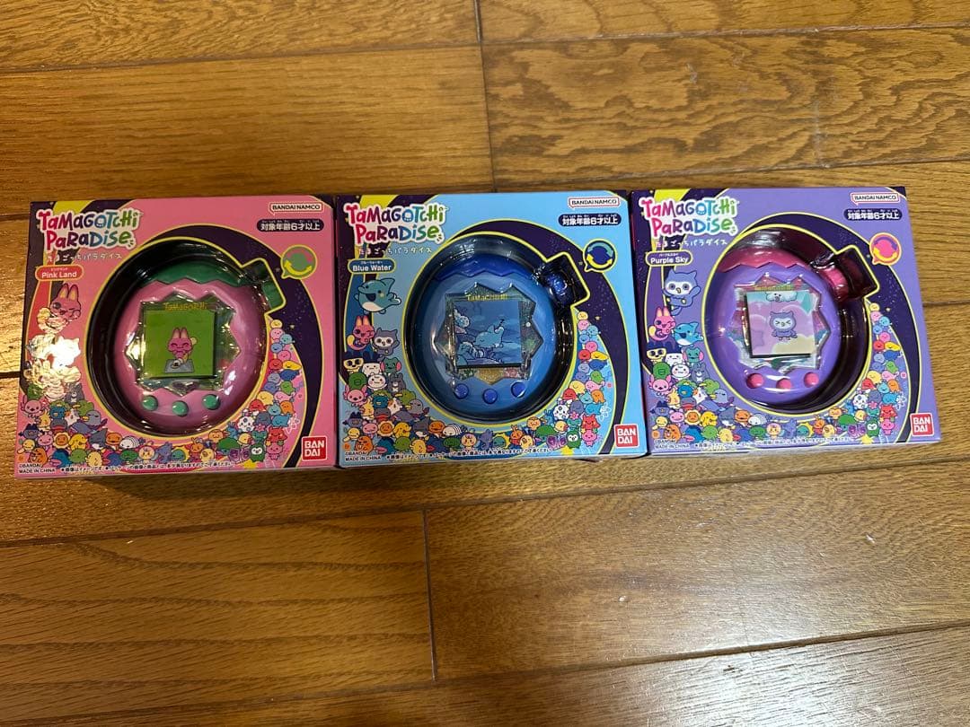 【新品未開封】たまごっちパラダイス全種類3色セット※即発送可能