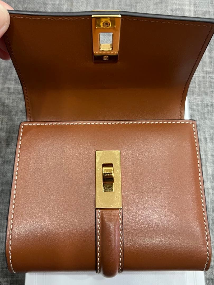 CELINE セリーヌ スモール トリフォールドウォレット 16 三つ折り財布