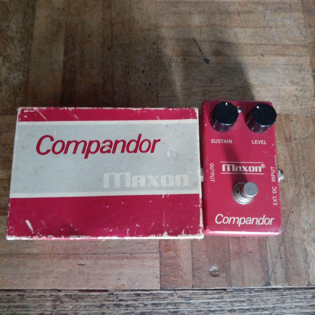 MAXONマクソン Compressor コンプレッサー エフェクター　箱付き
