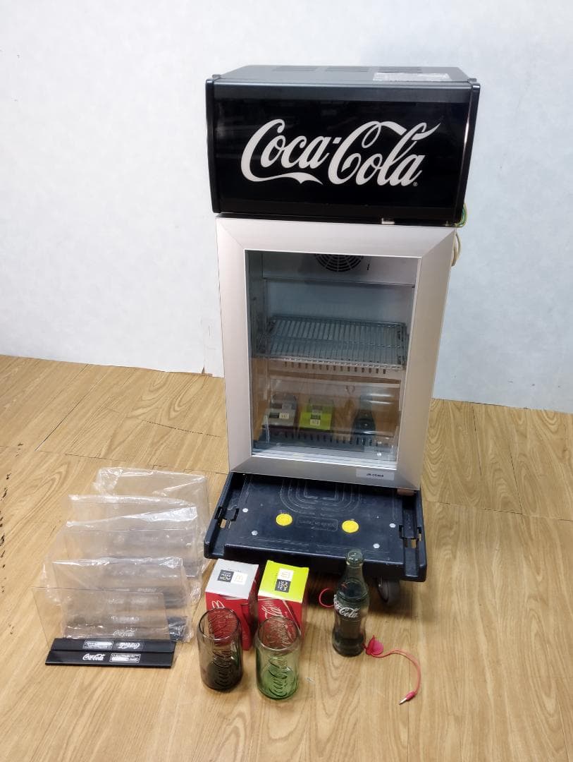 K♢074 コカ・コーラ 冷蔵ショーケース JR-CC25A 非売品！