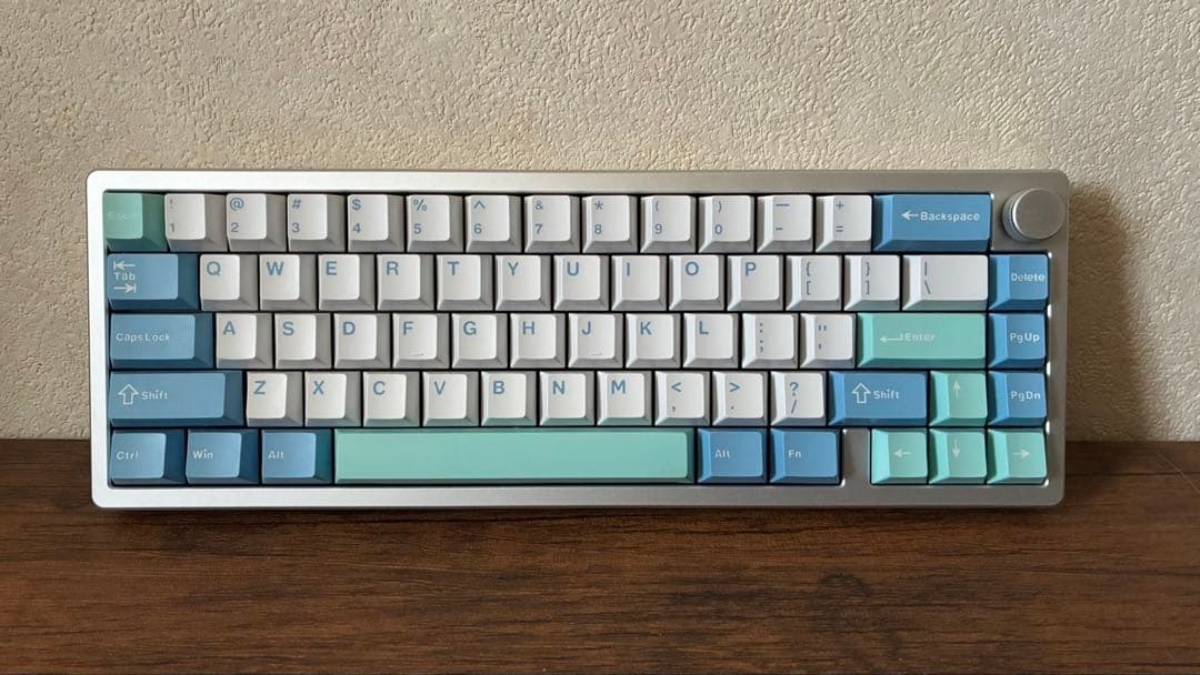 【ほぼ新品】Epomaker Galaxy65 シルバー