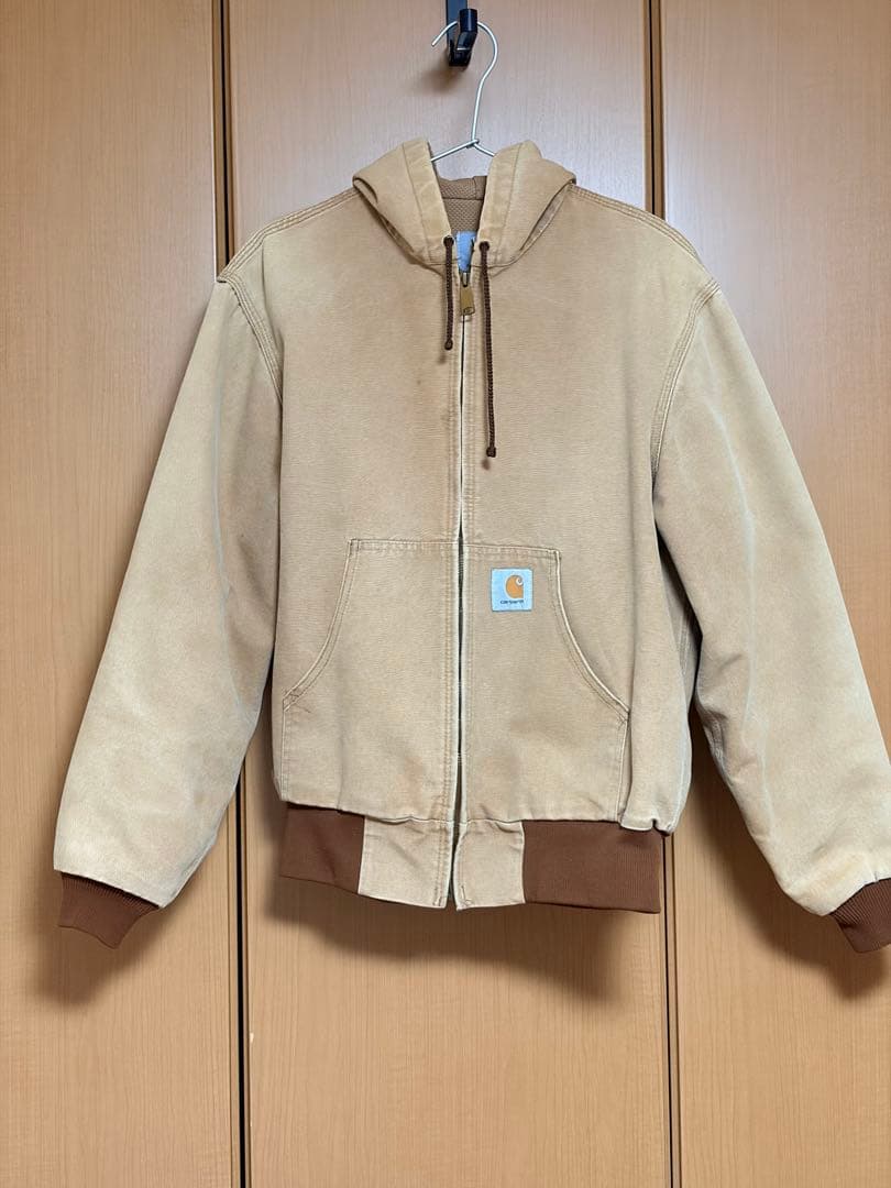 carhartt フード付きジャケット ベージュ