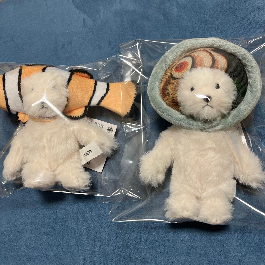 犬 記録 ぬいぐるみマスコット ラーメン犬 クマノミ犬 モーリーファンタジー