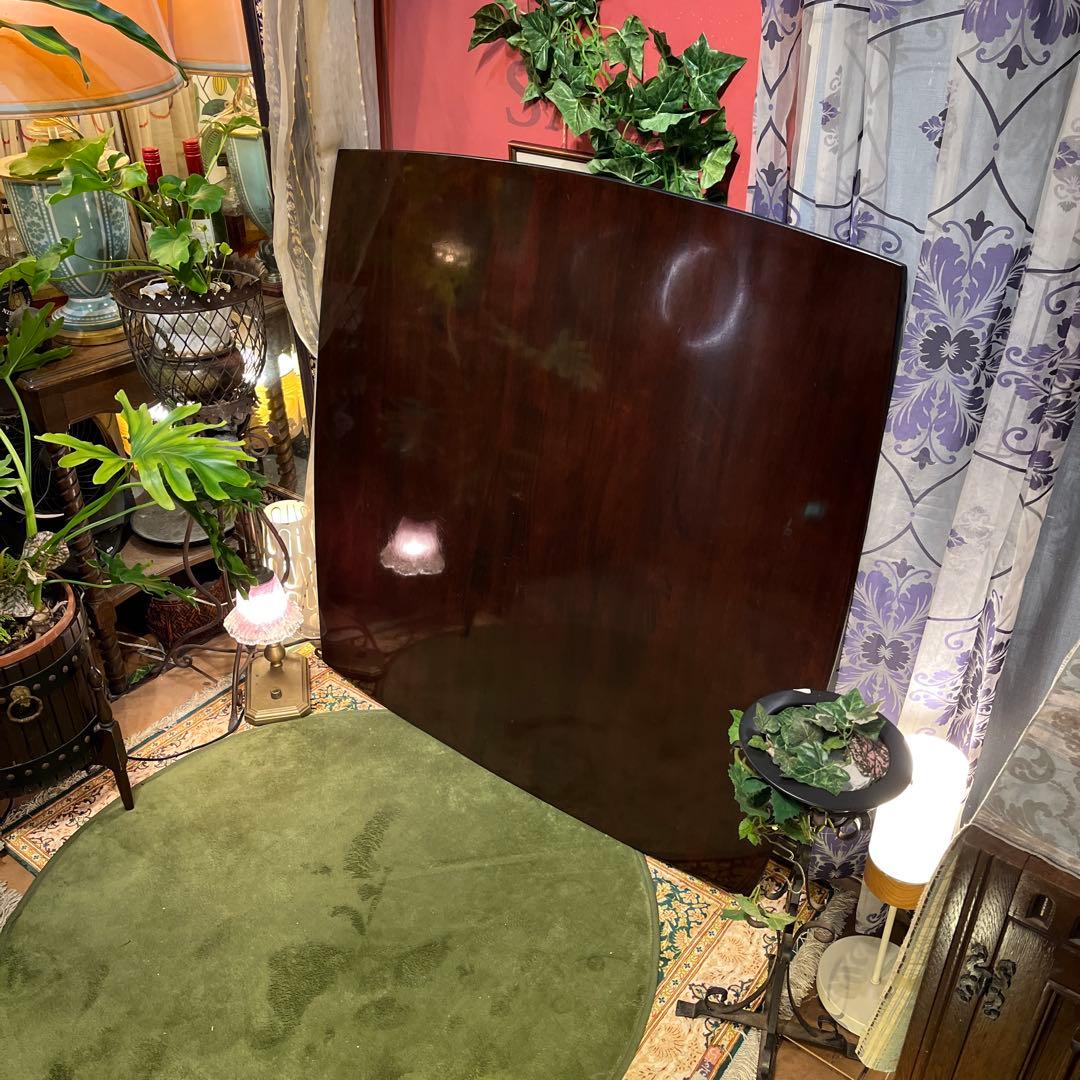 sale 1０５　ラウンドスクウェア　無垢材仕上げ　デザインレッグ