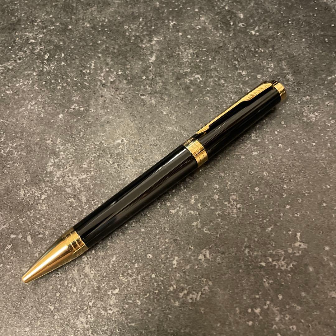 Parker インジュニュイティ　ボールペン　ブラック×ゴールド