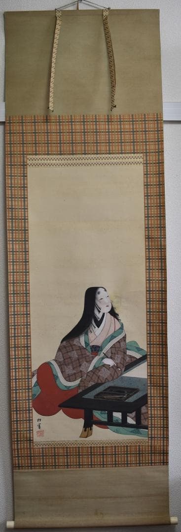 コロナ制圧祈願還元キャンペーン‼文化勲章受章作者・上村松園・美人画・掛軸