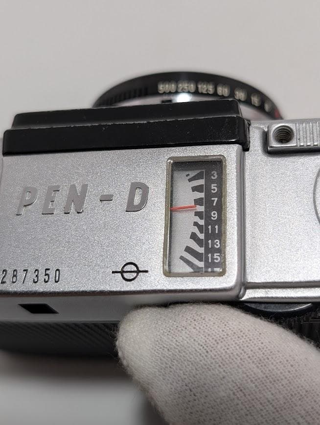 【露出計動作】 OLYMPUS PEN-D3 コンパクト フィルムハーフカメラ