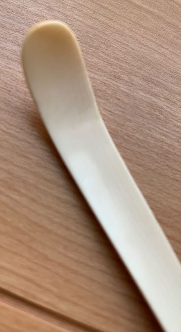 【極美品】茶道具　牙茶杓 約18㌢
