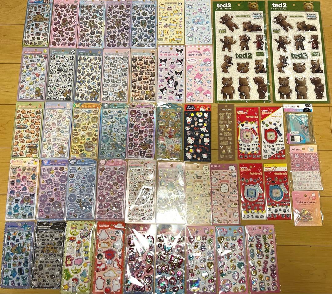 【早いもの勝ち♡】かわいいボンボンドロップシール等まとめ売り