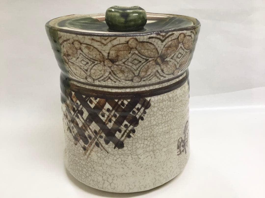 水指 織部（大）和陶 茶道具 新品