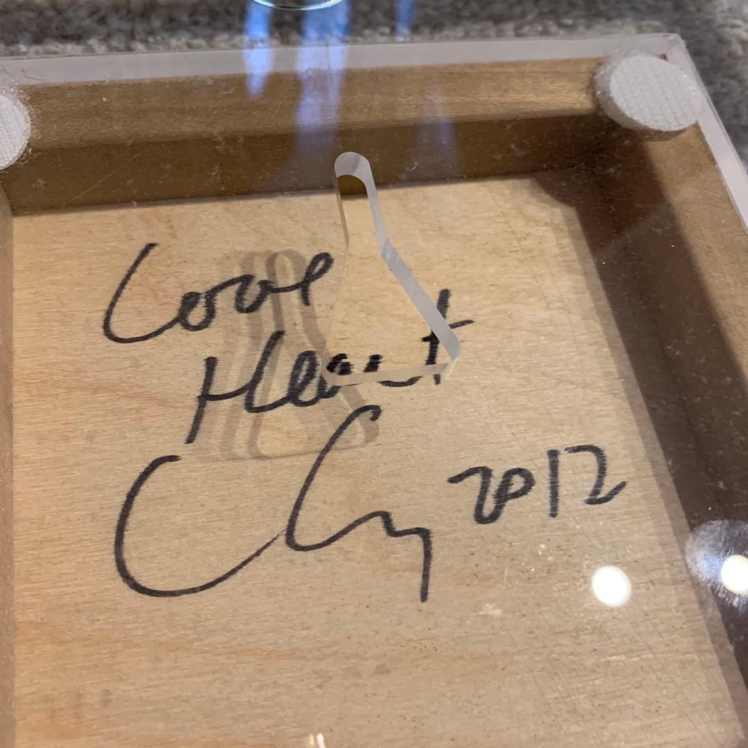 andy lakey love heart アクリル画