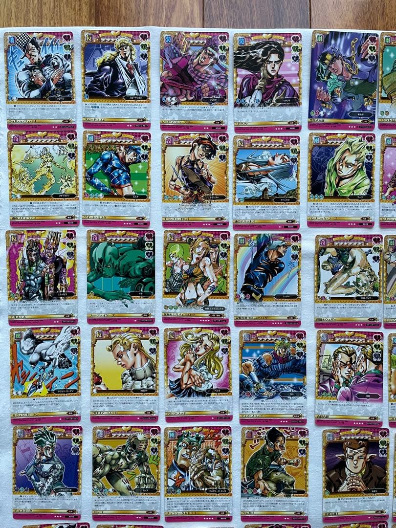 ジョジョの奇妙な冒険 ABC 題8弾 コモンカード/アンコモンカード 全90種