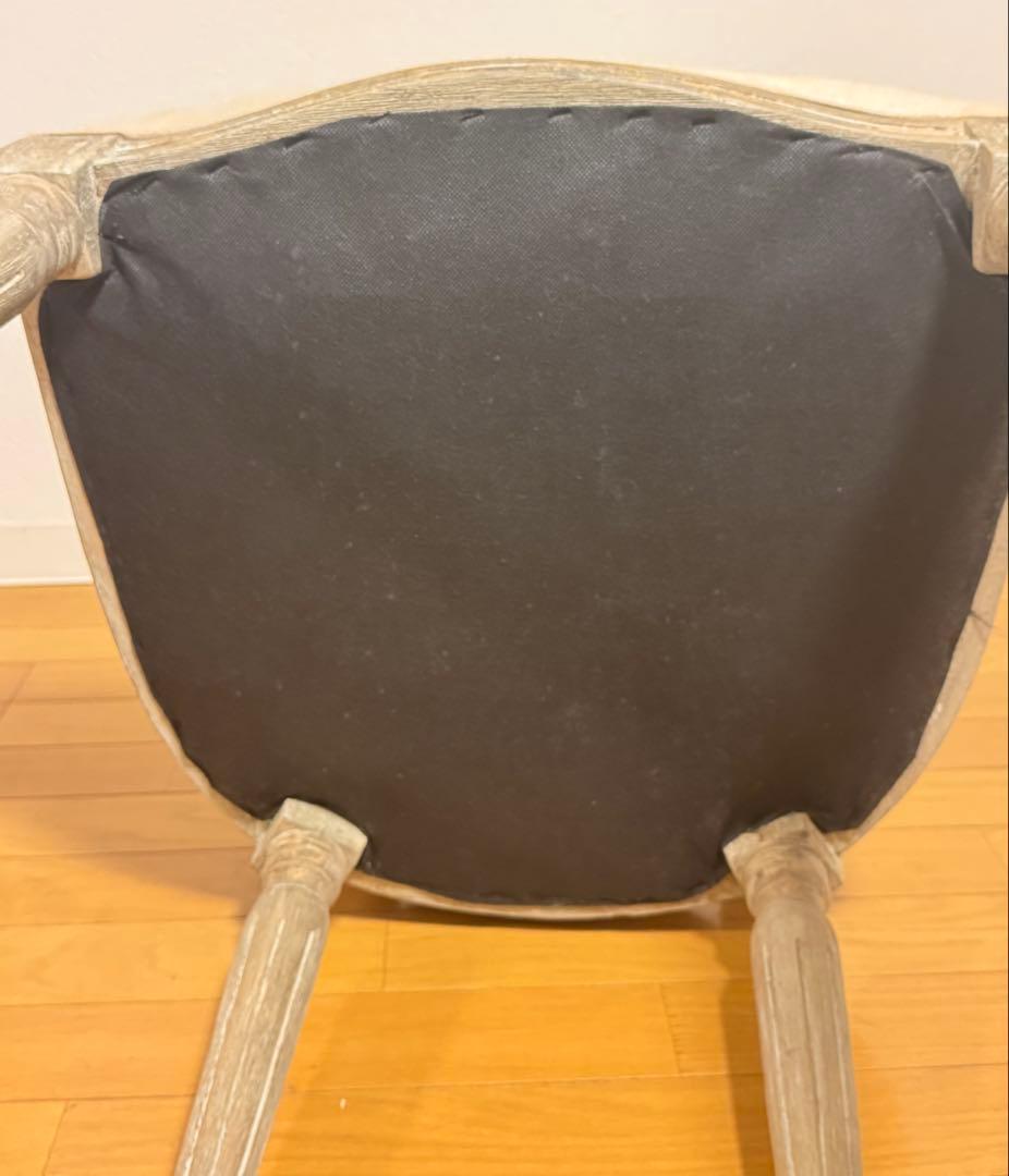 【匿名配送】ルイ16世様式アームレスチェア★Louis XVI style ②