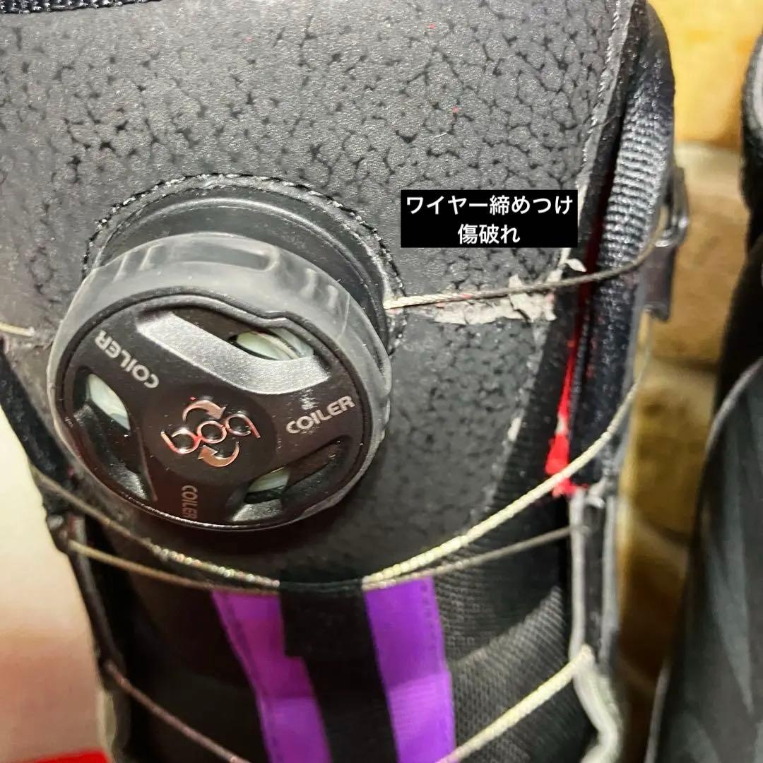 s*e様 1日使用・極美❣️X5 CROSS FIVE スノボブーツ　PX-BO