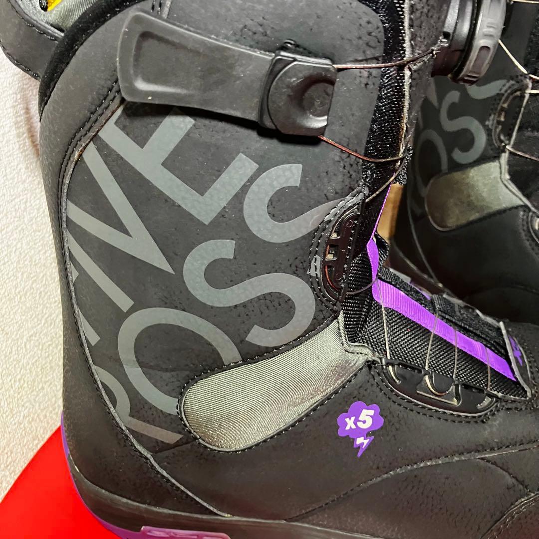 s*e様 1日使用・極美❣️X5 CROSS FIVE スノボブーツ　PX-BO