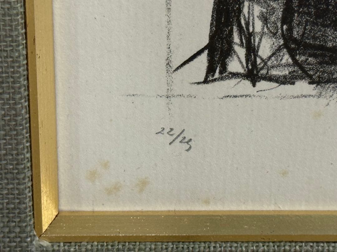 真作 モーリス・ユトリロ デフレーの農園 リトグラフ 22/25