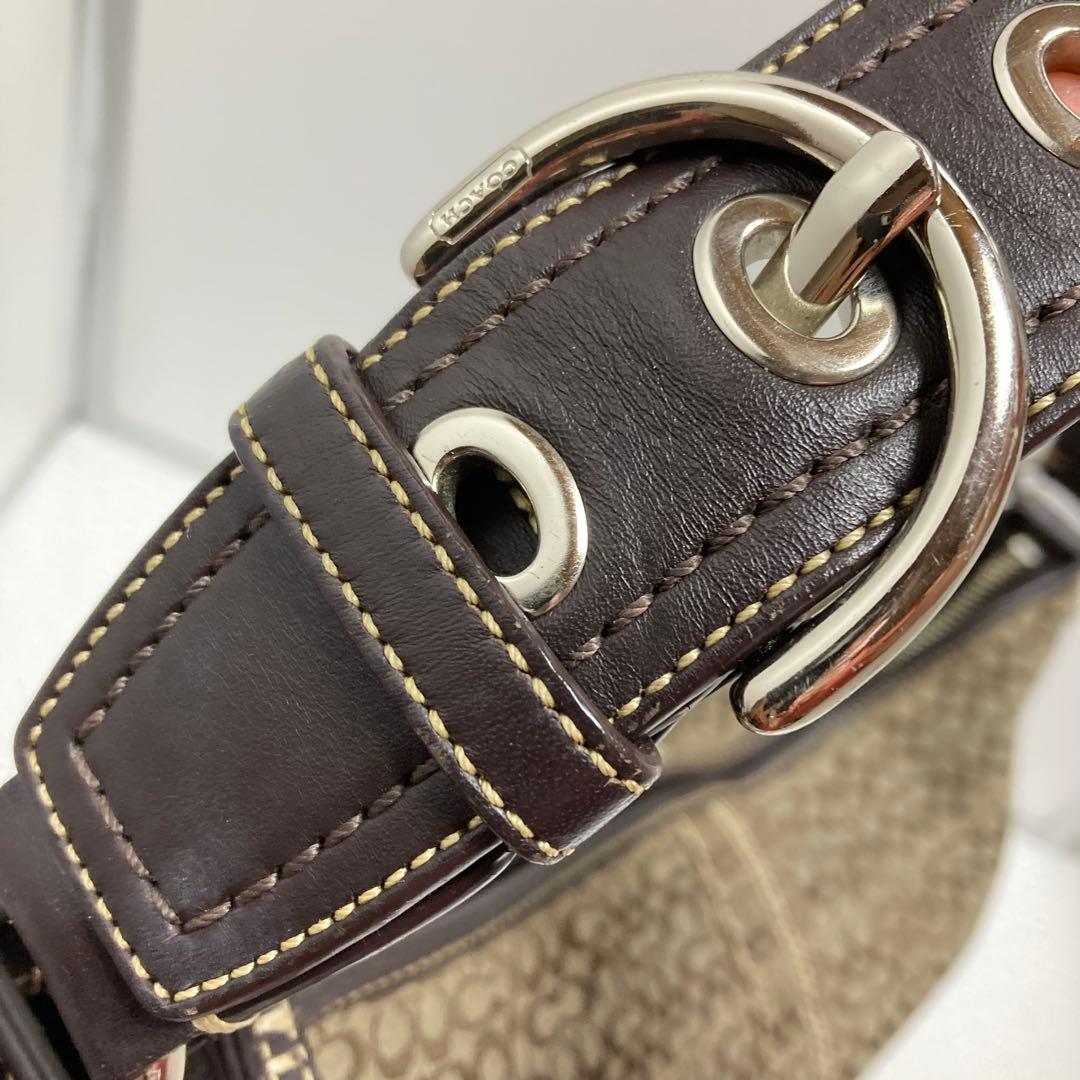 バッグ COACH Shoulder Bag Hobo half moon round