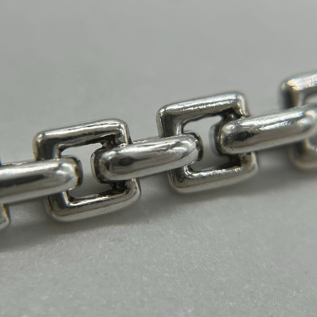 ティファニー TIFFANY オーバル スクエアリンクチェーン ブレスレット