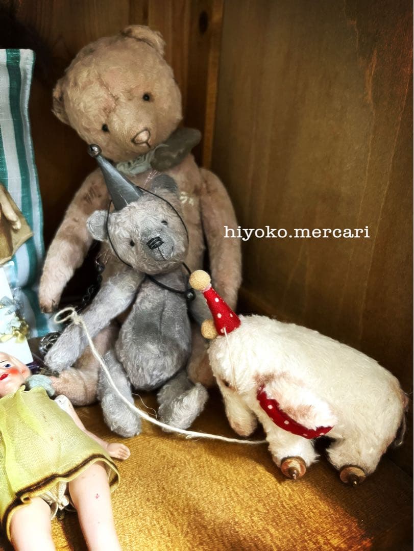 海外作家　アーティスト　テディベア　ぬいぐるみ　作家　ロシア　アーティストベア