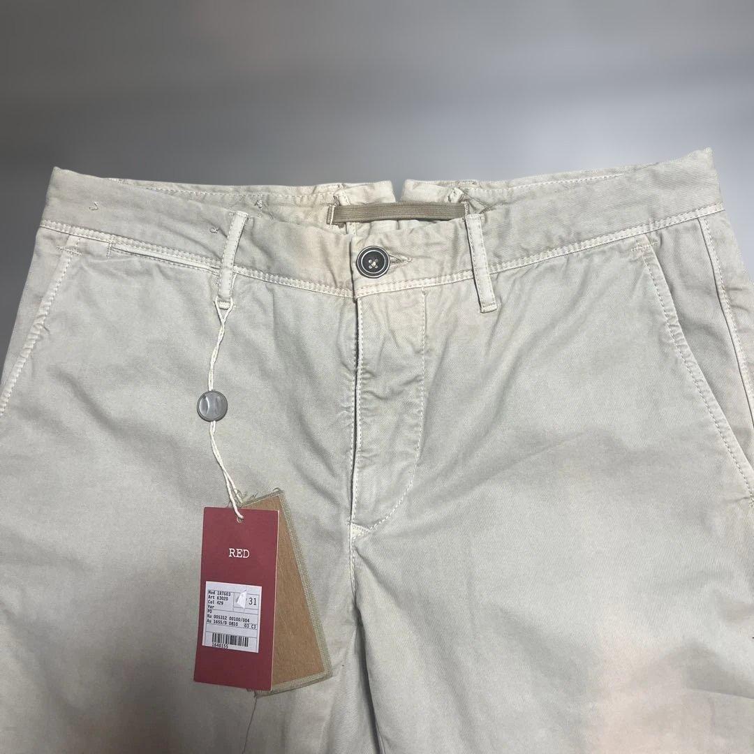 ✨新品・未使用✨ INCOTEX インコテックス チノパン ベージュ 31インチ