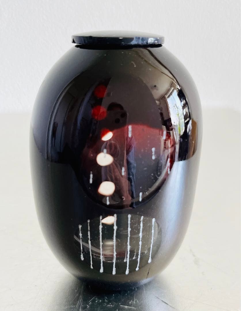 中野幹子　ガラス　見立て　茶器　茶道　茶箱　茶籠