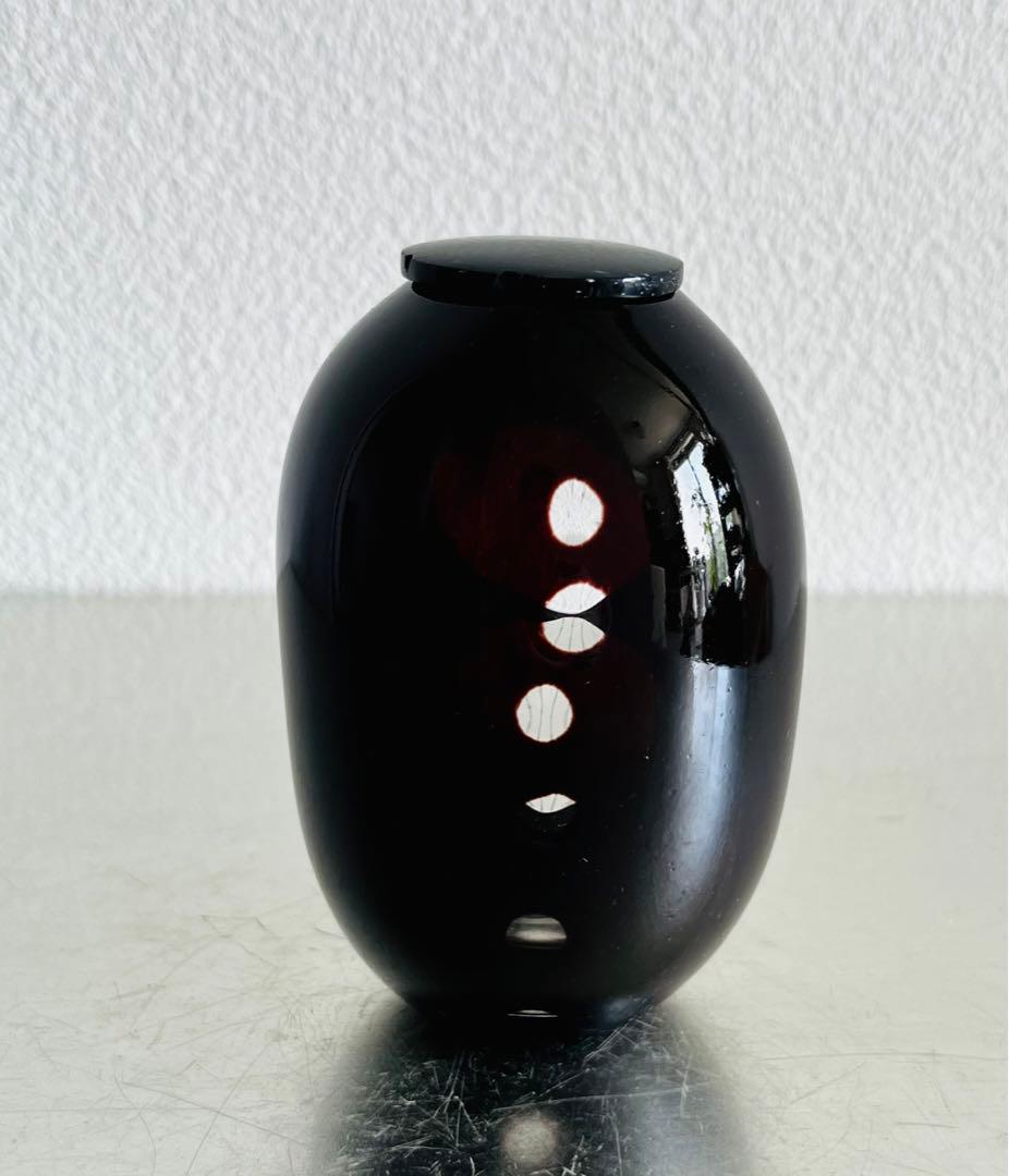 中野幹子　ガラス　見立て　茶器　茶道　茶箱　茶籠