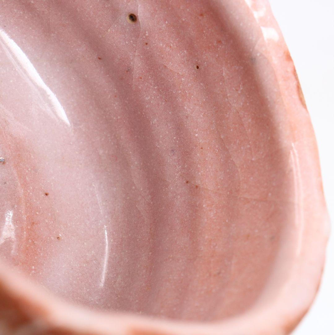 人間国宝 荒川豊蔵作 紅志野茶碗 裏千家十五代 鵬雲斎書付　IC970