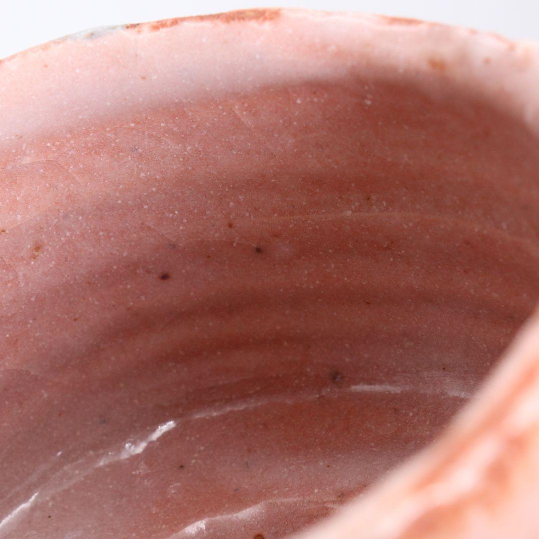 人間国宝 荒川豊蔵作 紅志野茶碗 裏千家十五代 鵬雲斎書付　IC970