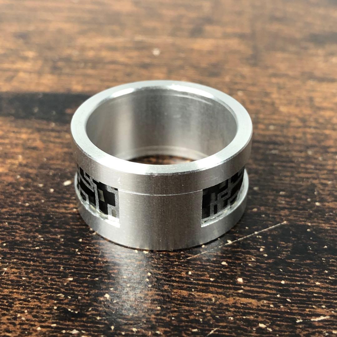 布袋寅泰 カーボンリング 内径約19mm レア 希少