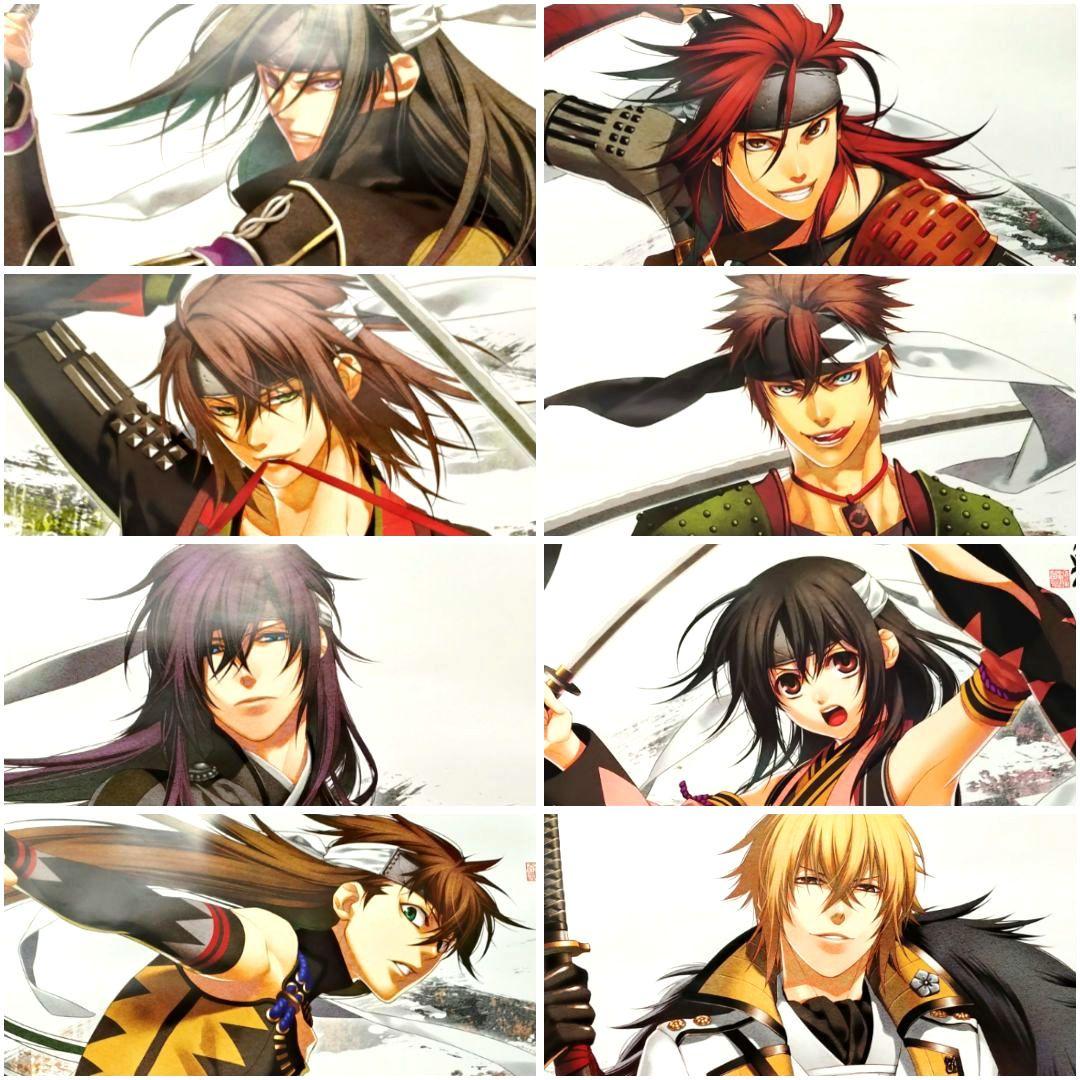 薄桜鬼 合戦 B2ポスター カズキヨネ 8枚セット C77 コミケ