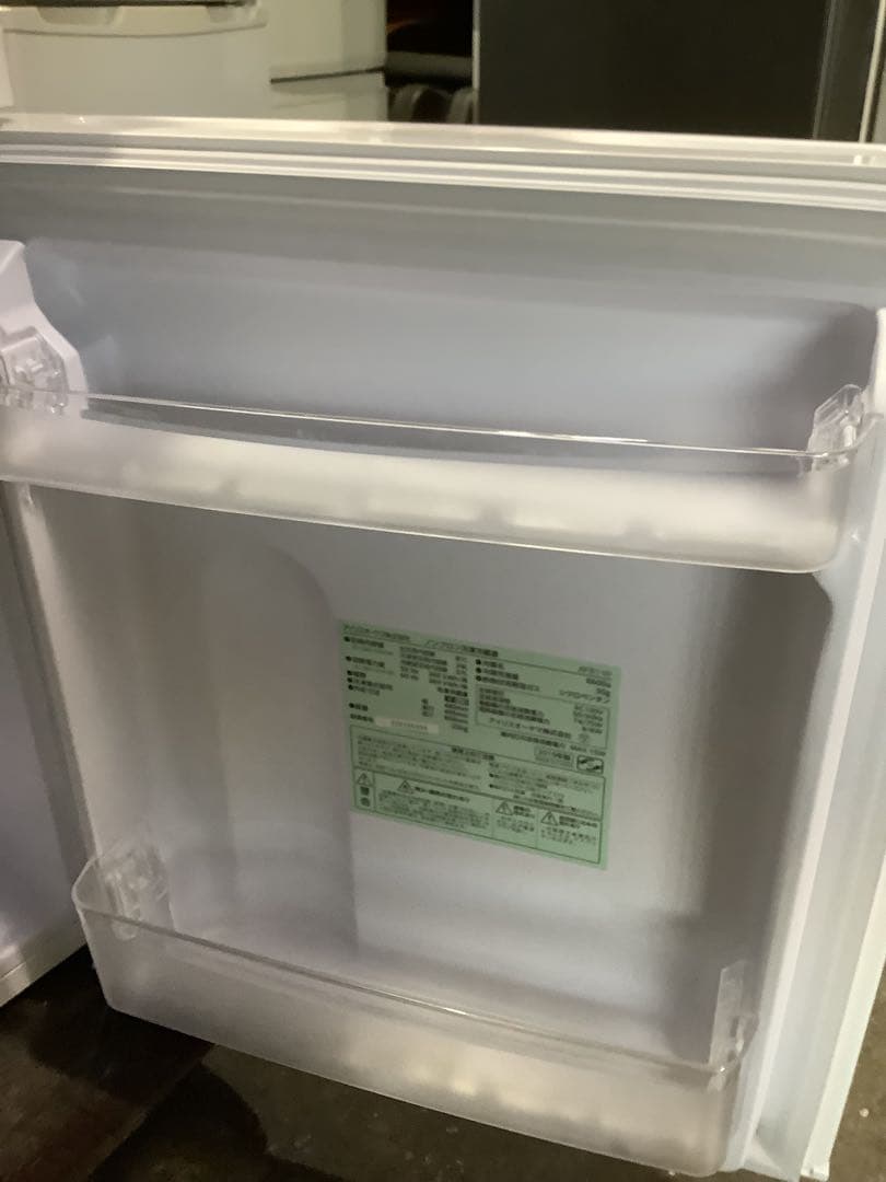 2ドア冷蔵庫 アイリスオーヤマ AF81-W 81L 2019年製