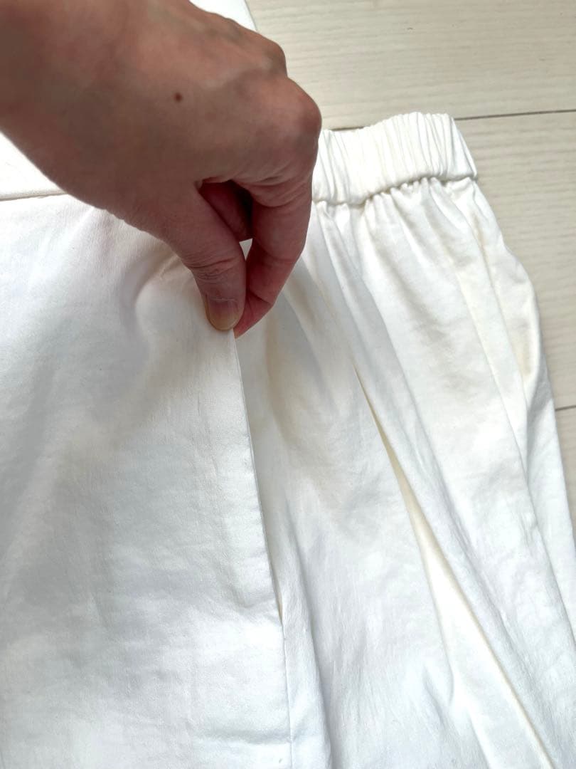 パンツ Theory / Eco Crunch Wash Wide Pull On