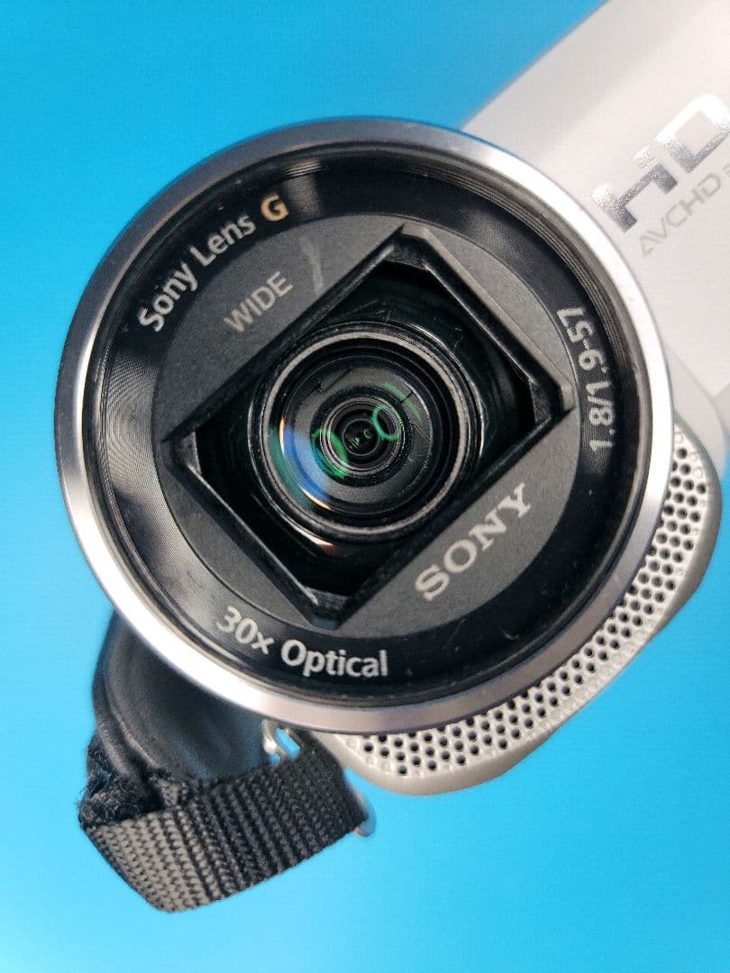 【美品】SONY HDR-CX675（W） 　“新”「空間光学手ブレ補正」