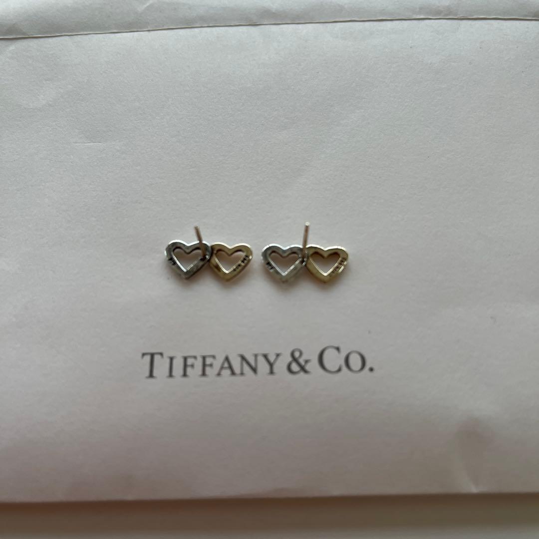 初*）様 Tiffany & Co. ハート型スタッドピアス