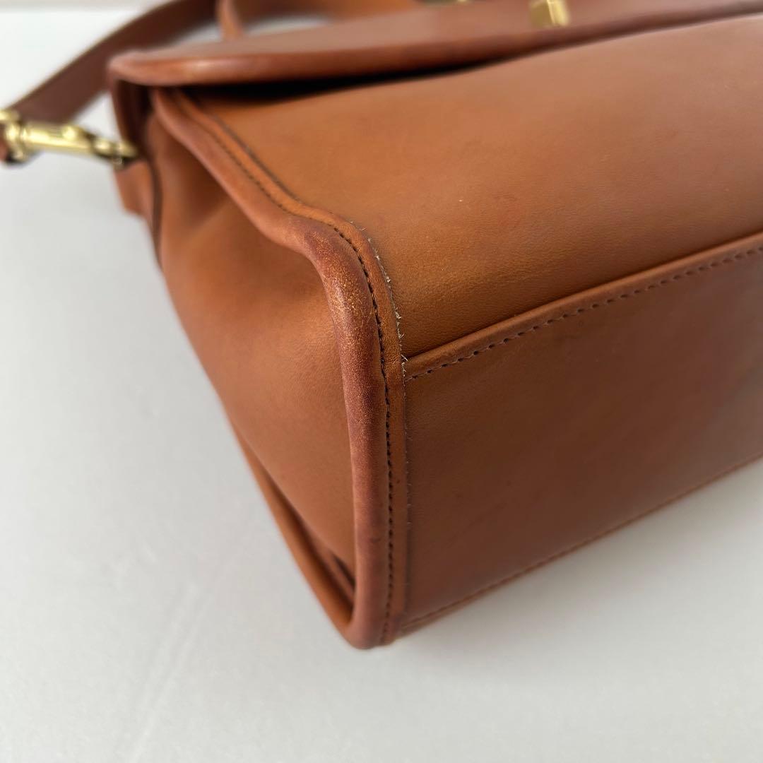 クリーニング済 old coach 9977 Manor Bag USA