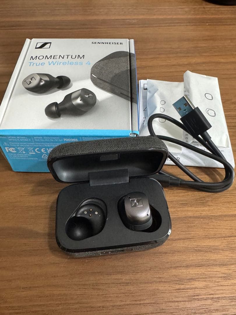 【左耳欠品】MOMENTUM True Wireless 4 Black