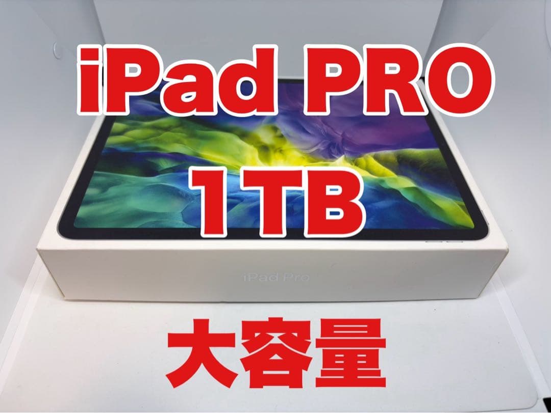 【美品】iPad Pro 11インチ第2世代 1TB wifi＋セルラーモデル