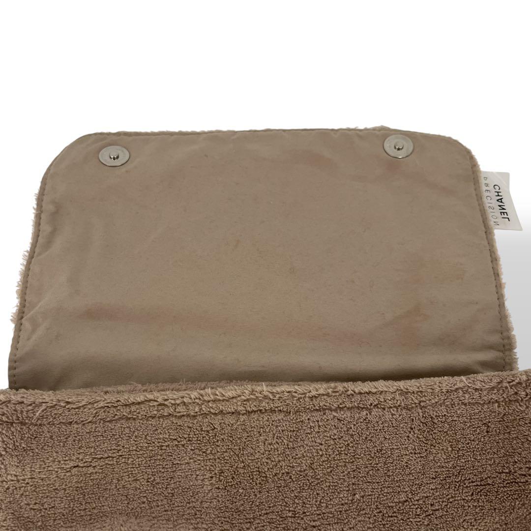 非売品　シャネル　ショルダーバッグ　ココマーク　プレジジョン　パイル　ブラウン