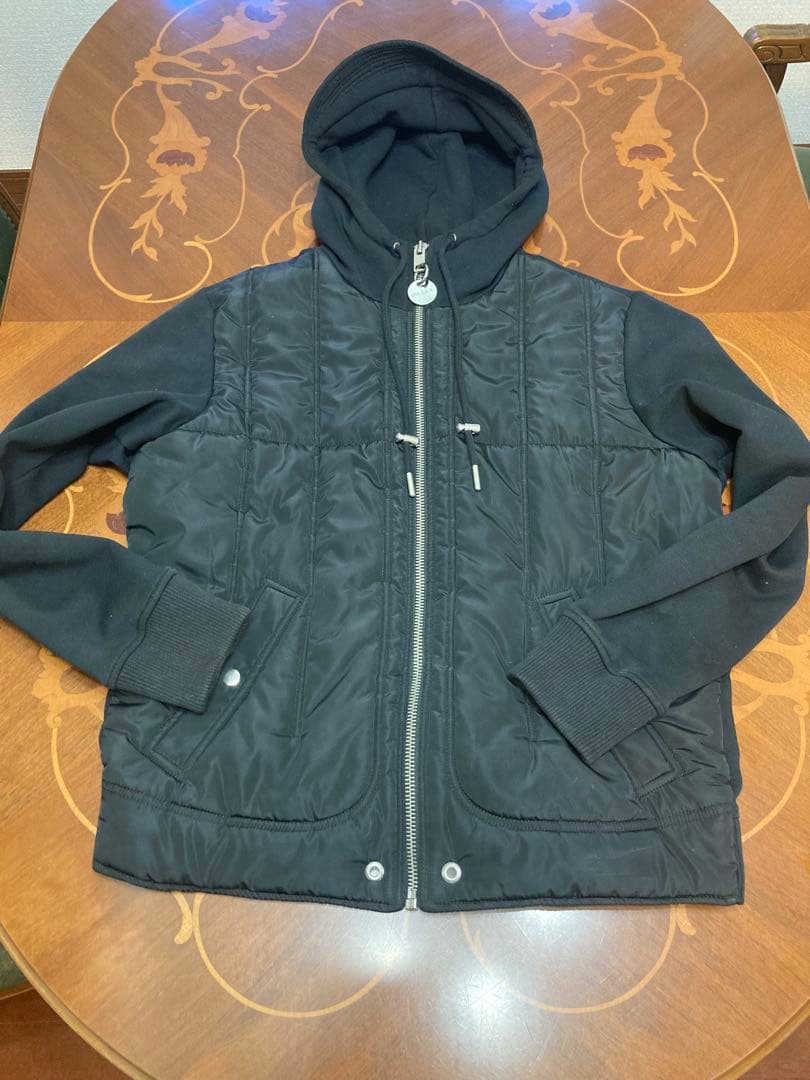 DIESEL ハイブリッド　パーカー　ジャンパー　ブルゾン　ブラック　黒　M