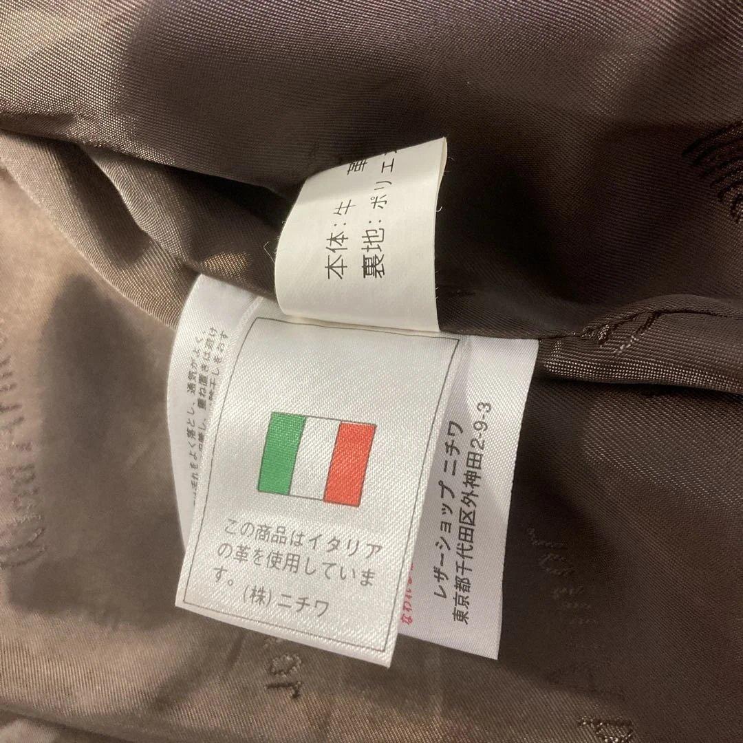 【激シブ】✨ ウインドアーマー レザージャケット 牛革 シングルライダース L