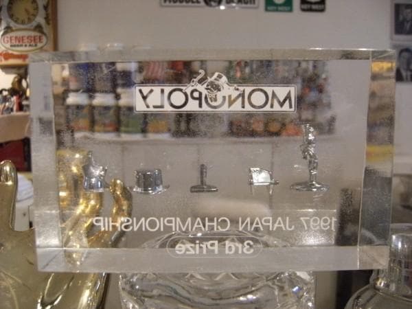 世界選手権 1997年 MONOPOLY モノポリー 日本選手権大会 トロフィー