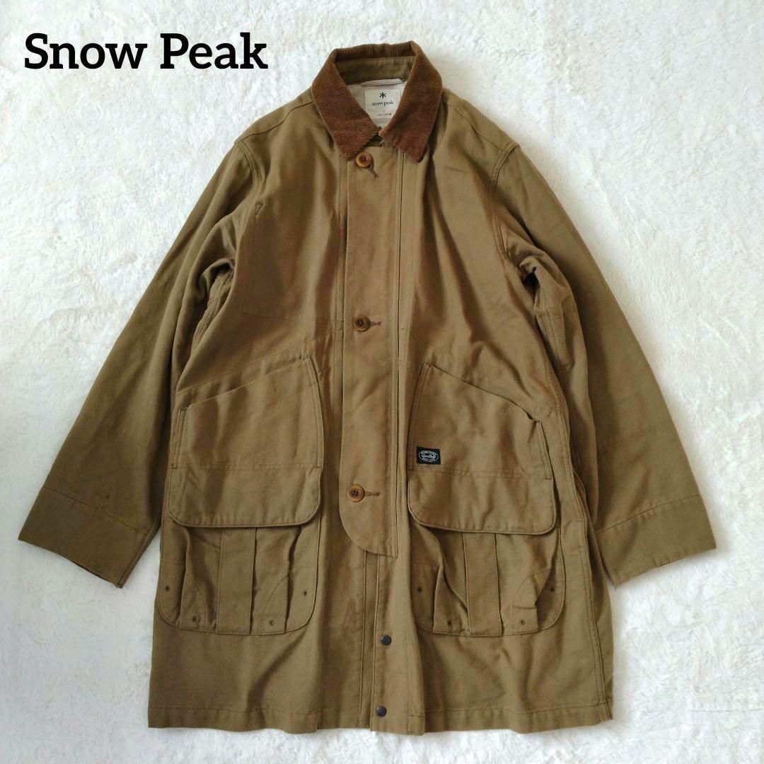 スノーピーク TAKIBI Duck Coat タキビダック コート ベージュL