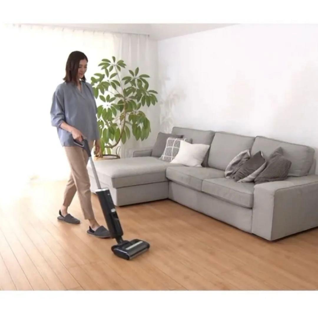 AquaX ミンドーアクアエックス 水拭き掃除機 MIA-N001-BLK