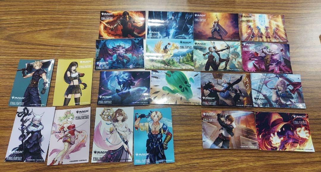 MTG マジック大戦祭 FINAL FANTASY ステッカー フルコンプセット