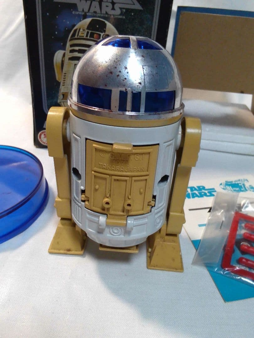 1978 タカラ　ダイカスト　アールツー・ディーツースター・ウォーズ R2-D2