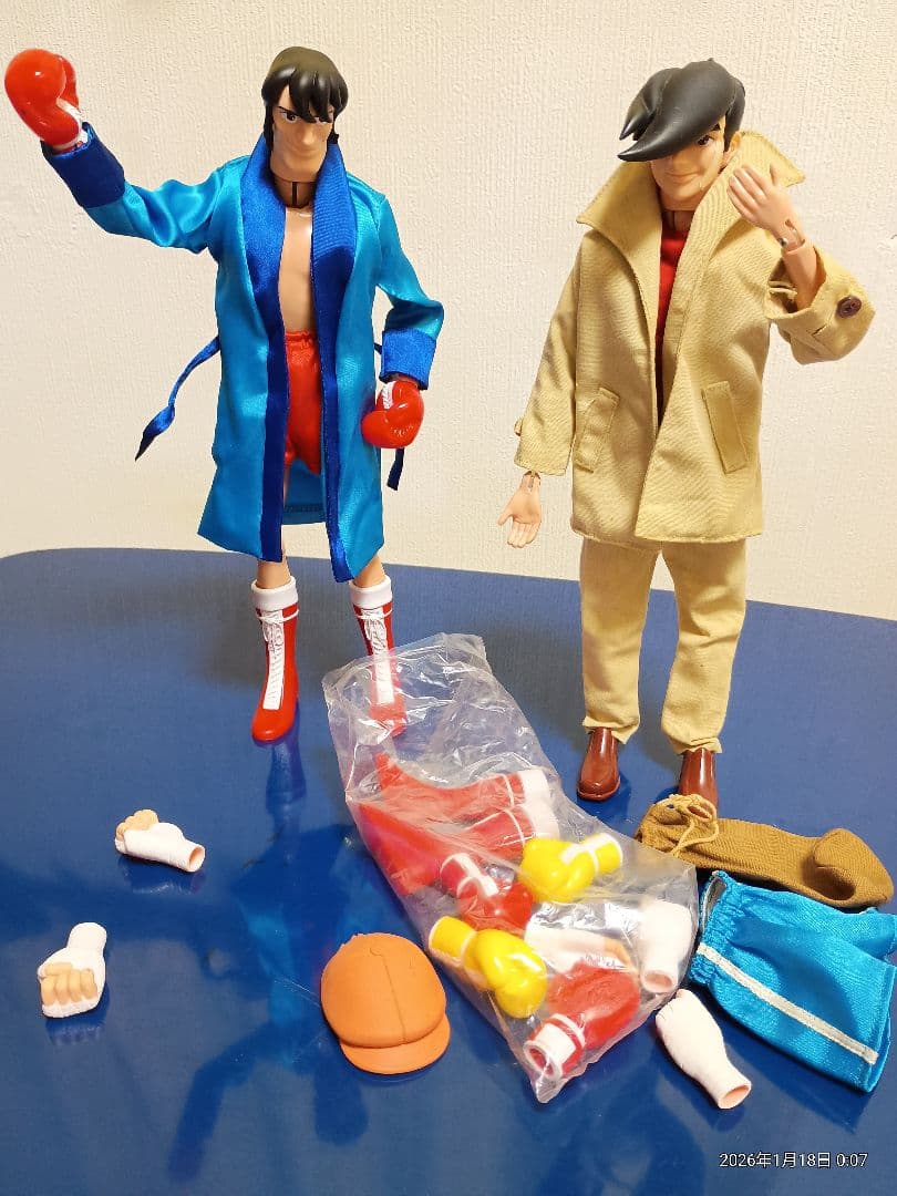 リアルアクションヒーローズ力石徹 あしたのジョー メディコムトイ フィギュア