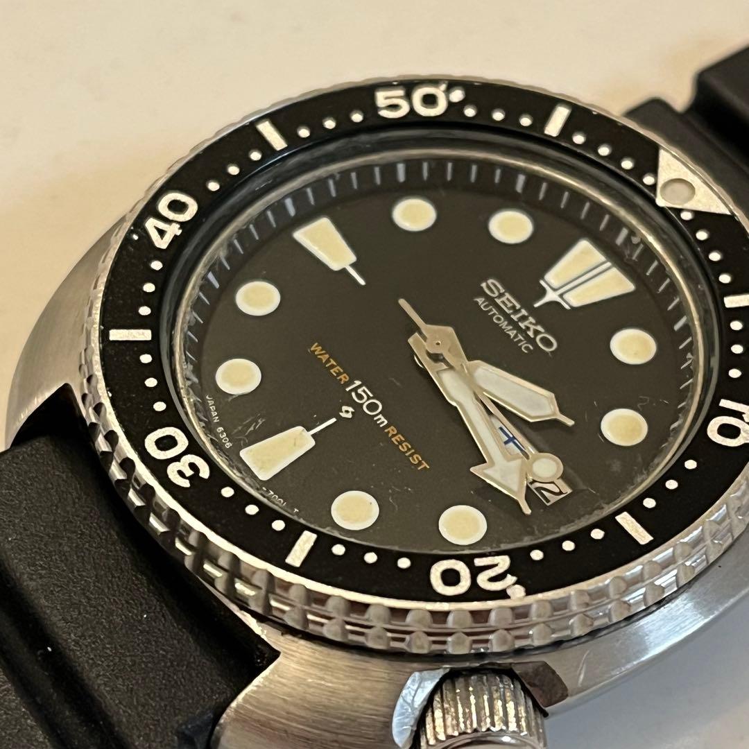 セイコーサードダイバー　 6306-7001 1977年製　自動巻き 稼働品