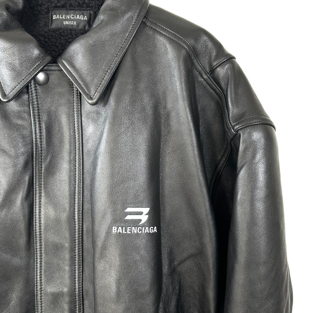 【超希少】BALENCIAGA SPORTY B Leather Jacket