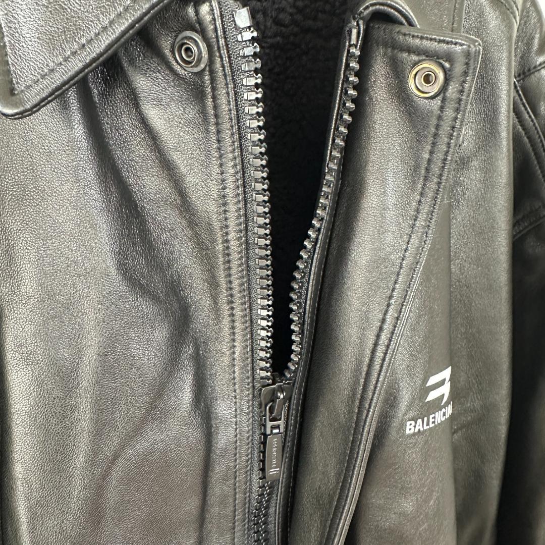 【超希少】BALENCIAGA SPORTY B Leather Jacket